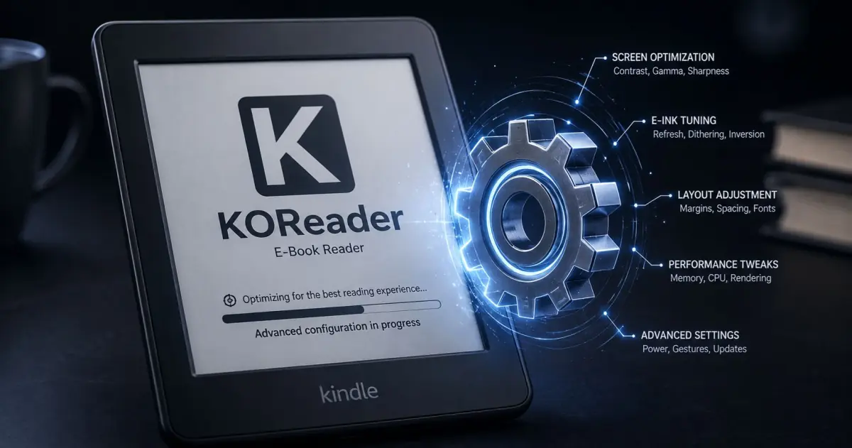 KOReader ইনস্টল ও কনফিগারেশন গাইড